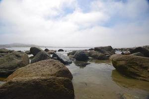 vista di morro bay california foto