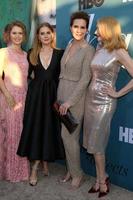 los angeles, 26 giugno - eliza scanlen, amy adams, elizabeth perkins, patricia clarkson alla prima proiezione di Sharp ects hbo al teatro arclight il 26 giugno 2018 a los angeles, ca foto