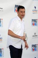 los angeles, 30 luglio - Jimmy Kimmel al Clayton Kershaw s 3° ping pong annuale 4 scopo al Dodger Stadium il 30 luglio 2015a los angeles, ca foto