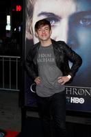 Los angeles, 18 marzo - Kevin mchale arriva alla prima stagione di Game of Thrones 3 al teatro cinese il 18 marzo 2013 a los angeles, ca foto