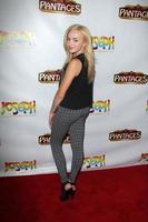 los angeles, giugno 4 - peyton list al joseph e l'incredibile technicolor dreamcoat apertura al teatro pantages il 4 giugno 2014 a los angeles, ca foto