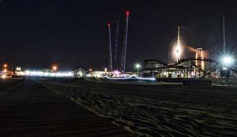 veduta aerea del bosco selvaggio, passerella del New Jersey foto