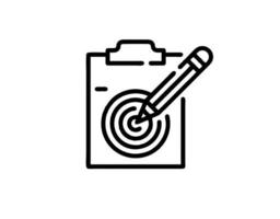 icona a forma di matita in un'immagine vettoriale nera, illustrazione di una matita in nero su sfondo bianco, un disegno a penna su uno sfondo bianco