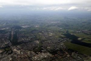 munchen Baviera Germania la zona aereo paesaggio a partire dal aereo foto