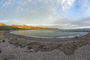 baja California sur cortez mare deserto a Alba foto