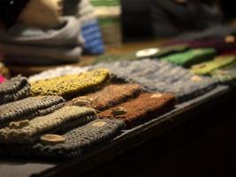 tirolo brunico tradizionale lana Abiti mercato foto