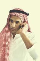 arabo attività commerciale uomo a luminosa ufficio foto
