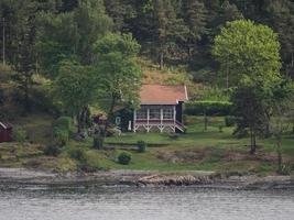 il Oslo fiordo nel Norvegia foto