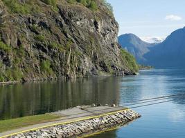 primavera tempo nel flam Norvegia foto