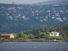 il Oslo fiordo nel Norvegia foto