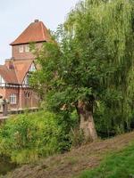 il città di coesfeld a il fiume berkel nel Germania foto