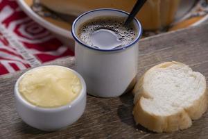 caffè e pane foto