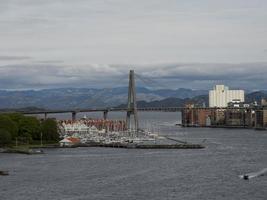 crociera nel il fiordi di Norvegia foto