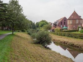 il città di coesfeld a il fiume berkel nel Germania foto