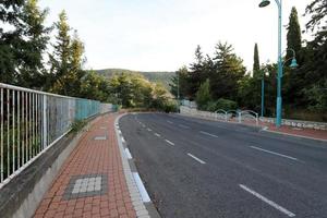 autostrada nel Israele a partire dal nord per Sud foto