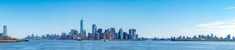nuovo York Manhattan panorama paesaggio foto