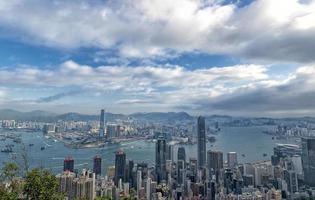 vista di Hong Kong foto