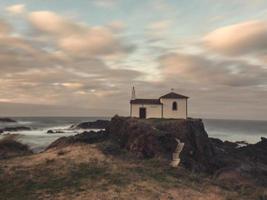 il vergine del puerto cappella. galizia, Spagna foto