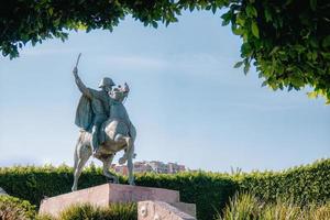 plaza civica ignacio allende statua san miguel de allende foto