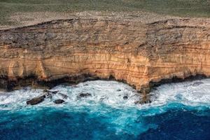 ripido punto blu oceano aereo Visualizza nel squalo baia Australia foto