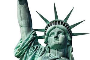 statua della libertà a new york foto