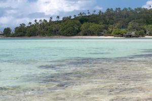 tonga polinesia Paradiso cristallo acqua manifesto panorama foto