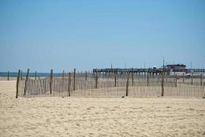 sabbioso spiaggia di oceano città Maryland foto