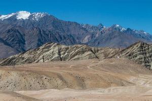 catena montuosa, Leh, Ladakh, India foto