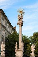 peste colonna a pesce piazza nel Bratislava foto