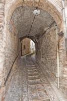 medievale edifici nel umbria foto