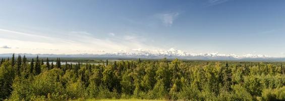 denali parco montare mc kinley panorama foto