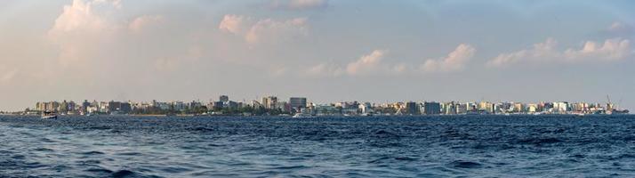 maschio Maldive panorama paesaggio foto