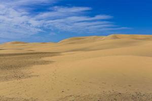 maspalomas duna - deserto nel canarino isola nonna canaria foto