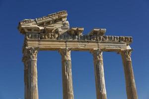 apollo tempio di lato foto