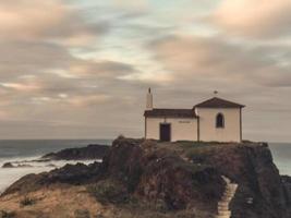 il vergine del puerto cappella. galizia, Spagna foto