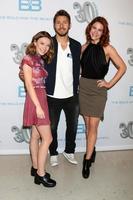 los angeles, mar 23 - corte grosbeck, Scott Clifton, corte speranza a il su impostato celebrazione di 30 anni di grassetto e bellissimo e loro 23 giorno emmy nomination a cbs televisione città su marzo 23, 2017 nel los angeles, circa foto