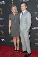 los angeles sep 15 - giustina maurer, John leggiamo a il televisione accademia onori emmy nominato interpreti a il wallis annenberg centro per il l'esecuzione arti su settembre 15, 2018 nel beverly colline, circa foto