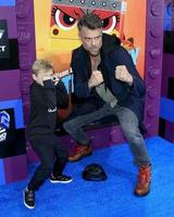 los angeles feb 2 - axl Jack duhamel, josh duhamel a il Lego film 2 - il secondo parte prima a il villaggio Teatro su febbraio 2, 2019 nel Westwood, circa foto