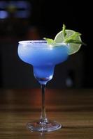 Margarita blu al limone foto