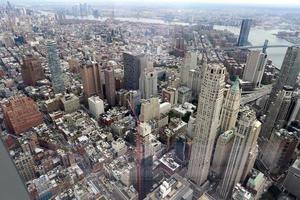 nuovo York Stati Uniti d'America settembre 4, 2022. nuovo York a partire dal il mondo commercio centro nel Manhattan. foto