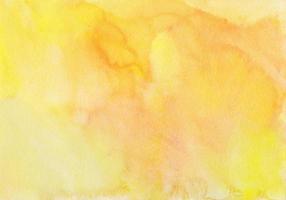 acquerello luminosa giallo sfondo struttura. acquerello sfondo. macchie su carta, mano dipinto. foto