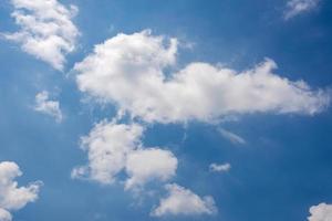 bellissimo nube su blu cielo sfondo foto