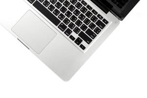isolato computer del desktop tastiera su bianca sfondo foto
