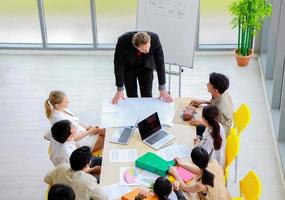 professionisti del brainstorming di idee foto