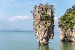 giacomo legame isola nel phang nga baia, Tailandia foto