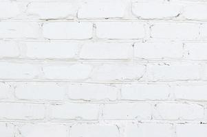 struttura moderna del muro di mattoni bianchi foto
