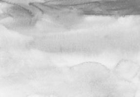 acquerello leggero grigio e bianca sfondo. monocromatico macchie su carta. foto