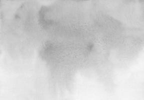 acquerello leggero grigio e bianca ombre sfondo. monocromatico macchie su carta. moderno astratto sfocato la pittura. foto