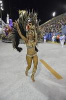 rio de janeiro, rj brasile - febbraio 09, 2018 - samba scuola parata nel sambodromo. accademici fare sossego durante Festival a marche de sapucai strada foto