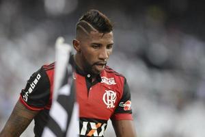 rio, brasile - marzo 03, 2018 - rodinei giocatore nel incontro fra flamengo e bottafogo di il carioca campionato nel nilton santos stadio foto